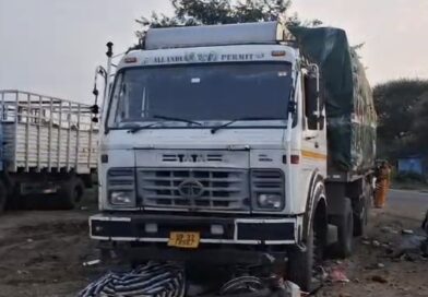 तेज रफ्तार ट्रक ने बुजुर्ग दंपत्ति को कुचला, मौके पर मौत
