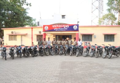 छिंदवाड़ा पुलिस की बड़ी कार्रवाई: अंतर्राज्यीय बाइक चोर गिरोह का पर्दाफाश, 19 मोटर साइकिलें बरामद